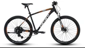 CARRARO DAYTONA 709 ERKEK DAĞ BİSİKLETİ 440H HD 27.5 JANT 9 VİTES MAT SİYAH BEYAZ TURUNCU - 1