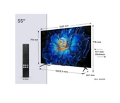 Tcl 55C6KS 55'' 139 Ekran Uydu Alıcılı 4K Ultra HD MiniLED Google TV thumbnail 5