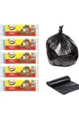 Ögem Büyük Boy Çöp Poşeti 65x80 Cm 50 Lt 10'lu Rulo 5 Paket Siyah thumbnail 1