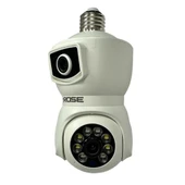 Rose Ahd-30125 Akıllı Wireless Ampül Kamera 360derece Hareketli Çift Kameralı - 3