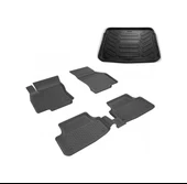 Sahler Audi A3 Havuzlu Paspas Ve Bagaj Havuzu 2013-2020 Sedan - 5