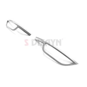 S-Dizayn VW T-Roc Makyajlı Krom Egzoz Görünümü Difüzör 2 Prç. 2021 Üzeri thumbnail 3