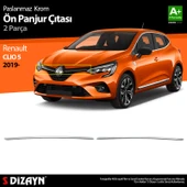 S-Dizayn Renault Clio 5 Krom Ön Panjur 2 Prç. 2019 Üzeri - 1