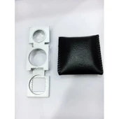 20 Mm Büyüteç Lup Dokumacı Büyüteci Full Çelik Katlanabilir Th9007a thumbnail 6