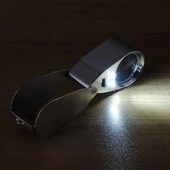 Kontrol, Için Özel Kutulu Metal Işıklı Lup 40x25 thumbnail 6