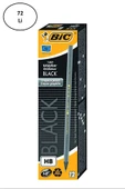 Bic Evolution Black HB Kurşun Kalem 72'li - 1