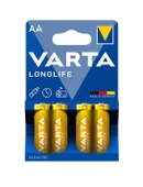 Varta Longlife Alkalin1.5 V Kalem Pil 4 lü Paket - 1