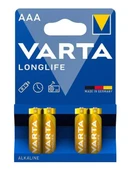 Varta Longlife Alkalin1.5 V İnce Kalem Pil 4 lü P. - 1