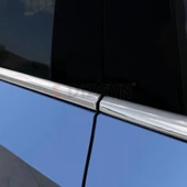 S-Dizayn Skoda Octavia A8 Sedan Krom Cam Çerçevesi 12 Prç. 2020 Üzeri A+ Kalite thumbnail 7