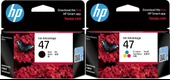 Hp 47 6Zd21Ae 6Zd61Ae Siyah Ve Renkli 2Li Paket 4800 - 1