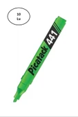 Picatack 441 Fosforlu Işaretleme Kalemi Yeşil 10'lu - 1