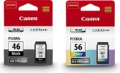 Canon Pg46 56 İkili Paket E414 E474 E484 Kartuş - 1