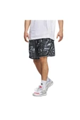 adidas Erkek  Beyaz  Şort CRAZYLITE AOP 5 JN2460 - 1