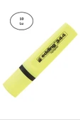 Edding Fosforlu Kalem Sarı Edd-344 10'lu - 1