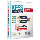 KPSS Önlisans-Ortaöğretim Tarih ve Coğrafyanın Kara Kutusu ÖSYM Çıkmış Soru Bankası Dijital Çözümlü - 1