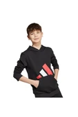 adidas Çocuk  Siyah  Sweatshirt J BL FT HD 280 JY0301 - 4