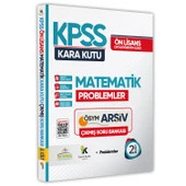 KPSS Önlisans-Ortaöğretim Matematik Kara Kutu 2.Cilt ÖSYM Çıkmış Soru Bankası Dijital Çözümlü - 1