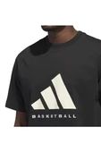 adidas Erkek  Siyah  Tshirt ADIDAS SS TEE JX5575 thumbnail 4