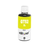 Elittoner HP Mürekkep GT52XLY, M0H56AE, Yellow 70ml - 1