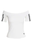 adidas Kadın  Beyaz  T-shirt BANDEAU SS JV9741 - 1