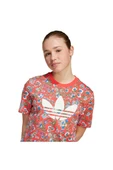 adidas Çocuk  Kırmızı  T-shirt TEE JV7817 thumbnail 4