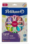 Pelikan Pastel Renk İşaretleme Kalemi, 10'lu Set - 1