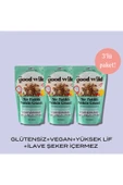THE GOOD WILD Yer Fıstıklı Protein Granola 3'lü Avantaj Paketi - 1