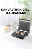 Torima TG-PRO500 Siyah 2000W Dijital Ekranlı Tost & Izgara Makinesi Çıkarılabilir Plaka thumbnail 3