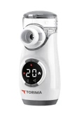 Torima CNB69008 Beyaz Sessiz Kademeli Dijital Ekranlı USB Şarjlı Mesh Nebulizatör Cihazı thumbnail 4