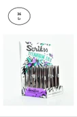 Scrikss 108 Tükenmez Kalem Titanium 36'lı - 1