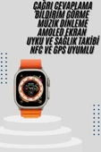 Akıllı Saat Bleutooth Bağlantılı Akıllı Saat Amoled Ekran 49 MM thumbnail 2
