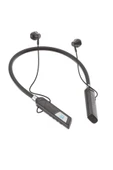 Digital Göstergeli 120 Saat Bekleme Süreli Kablosuz Bluetooth Boyunluk Kulaklık 5.1 - 1