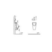 Vitra Pisuvar Mekanik Yıkama Seti (Sıva Altı, Bas Sistemi) 310-3310 - 2