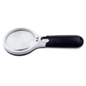 3 Led Işıklı 3x75 Mm 45x22 Mm El Büyüteç - 2