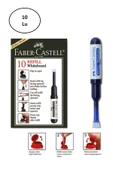 Faber Castell Beyaz Tahta Kalem W20 Refili Mavi 10'lu - 1