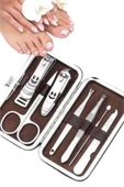 Deri Çanta Hediyeli 7 Parça Manikür-Pedikür Tırnak Bakım Seti - 4