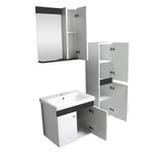 Karen Banyo New Bahar 60 Cm Lavabolu banyo Dolabı Seti,Boy Dolabı Hediyeli - 2