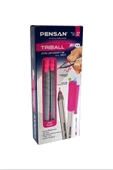 Pensan Trıball Tükenmez Kalem Pembe 12.li 1 mm - 1