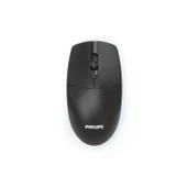 Philips SPK7347 Sessiz Optik Kablosuz Mouse - Siyah thumbnail 1