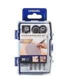 Dremel Ahşap Işleri Aksesuar Seti (681) 20'Li - 2615C681JA thumbnail 1