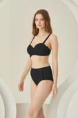Siyah Beauty From Straplez Tek Üst Bikini thumbnail 1