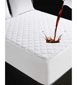 Madame Blue Kapitone Fitted Sıvı Geçirmez Yatak Koruyucu Alez 100x200 - 2