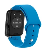 Huawei Watch Fit 2 Uyumlu PureLux Soft Silikon Kordon  Mavi thumbnail 2