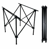 Katlanır Kamp Masası Alüminyum Antrasit thumbnail 4