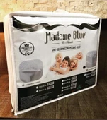 Madame Blue Kapitone Fitted Sıvı Geçirmez Yatak Koruyucu Alez 100x200 - 3