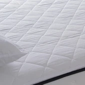 Homedius Daily Vatka Kapitoneli %100 Pamuk Yatak Koruyucu Alez  Beyaz 180x200 - 6