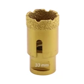 Elmas Kaplamalı 33 mm Granit Mermer Fayans Seramik Delici Matkap Uyumlu Uzun Ömürlü Güçlü Kesici Uç thumbnail 1