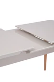 Norte Kum Beyi Lak Panel Mdf Mutfak Masa Takımı 80x130 - 3