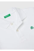 Erkek Çocuk Beyaz Logolu Polo T-Shirt - 3