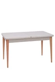 Norte Kum Beyi Lak Panel Mdf Mutfak Masa Takımı 80x130 - 2